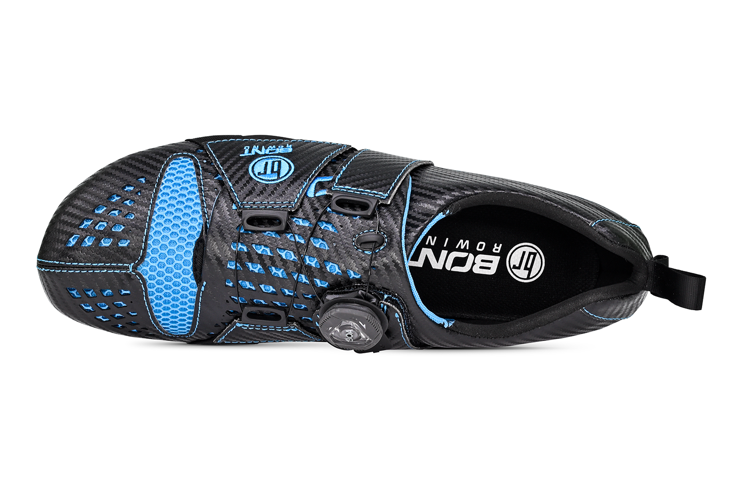 Bont Rowing Step In BR1 Black / Aqua Blue – Bont Rowing